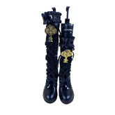 1725 Honkai: Star Rail Black Tower Cosplay Shoes for Anime Conventions - Halloweez